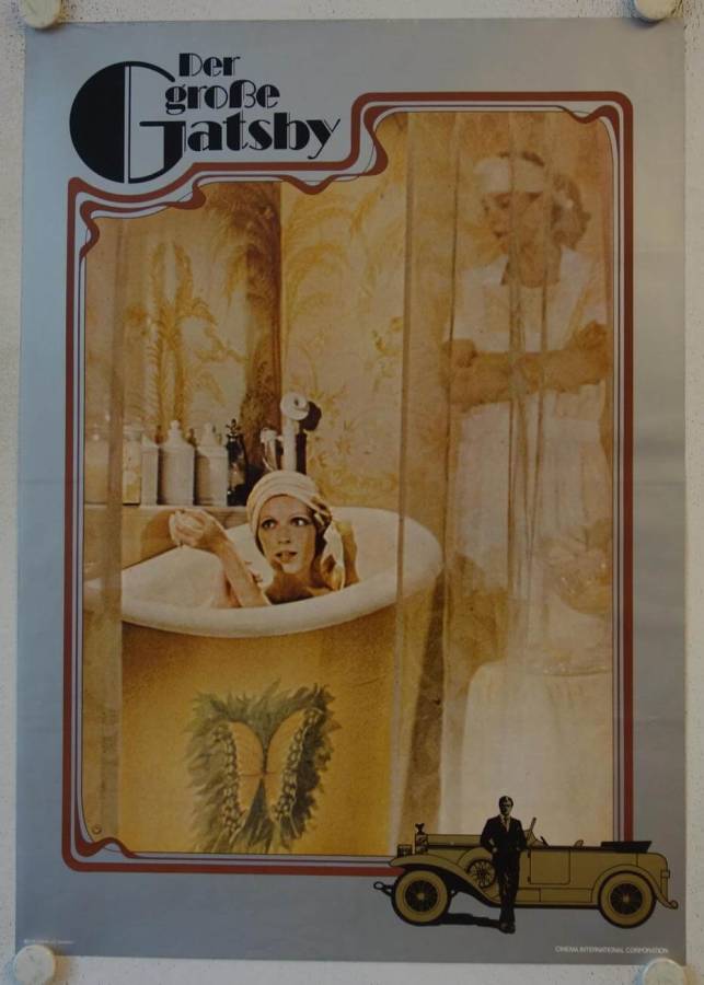 The Great Gatsby original release german movie poster set